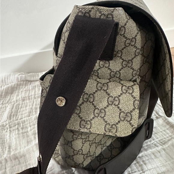 GG supreme diaper bag
